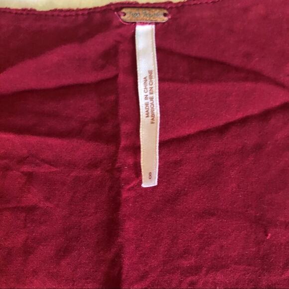 Free People Daisy Field Lace Dress in Red - Picture 6 of 6